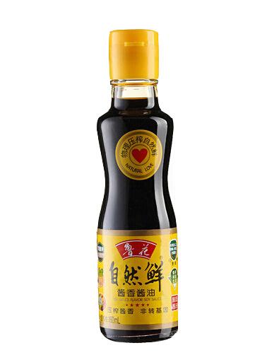 鲁花 品名:自然鲜酱香酱油 质量等级:一级【产品标准号】gb1534 生产